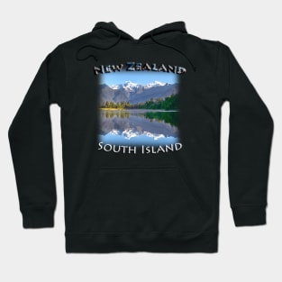 New Zealand - South Island, Lake Matherson Hoodie